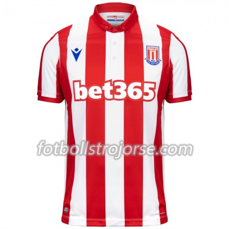 Stoke City Matchtröjor Hemma Fotbollströja 2019-2020